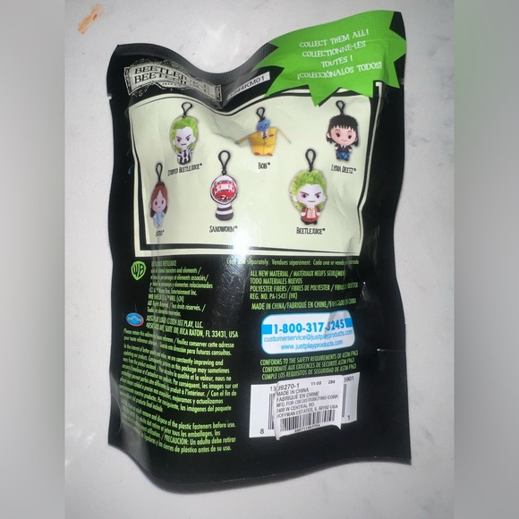 Beetlejuice Plush Figure Blind Bag - Yellow Jacket - Picture 5 of 6